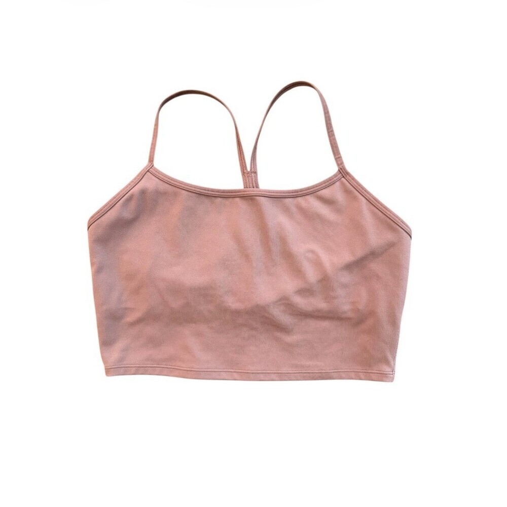 GapFit racerback sports bra - size M - rose pink